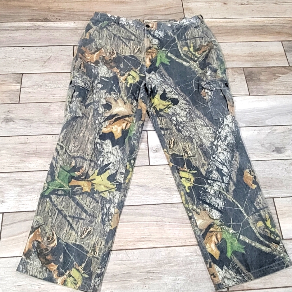 Fieldstaff mossy oak mens camouflage 2XL cargo pants 43 X 33